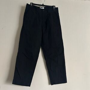I Love Ugly Kobe Pant Straight Cropped Black Trouser Sz Medium